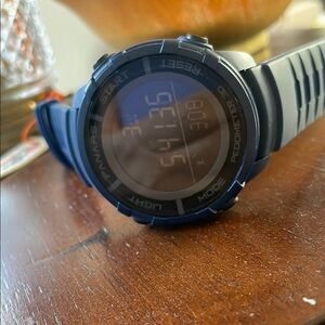 Digital Black Sports Watch